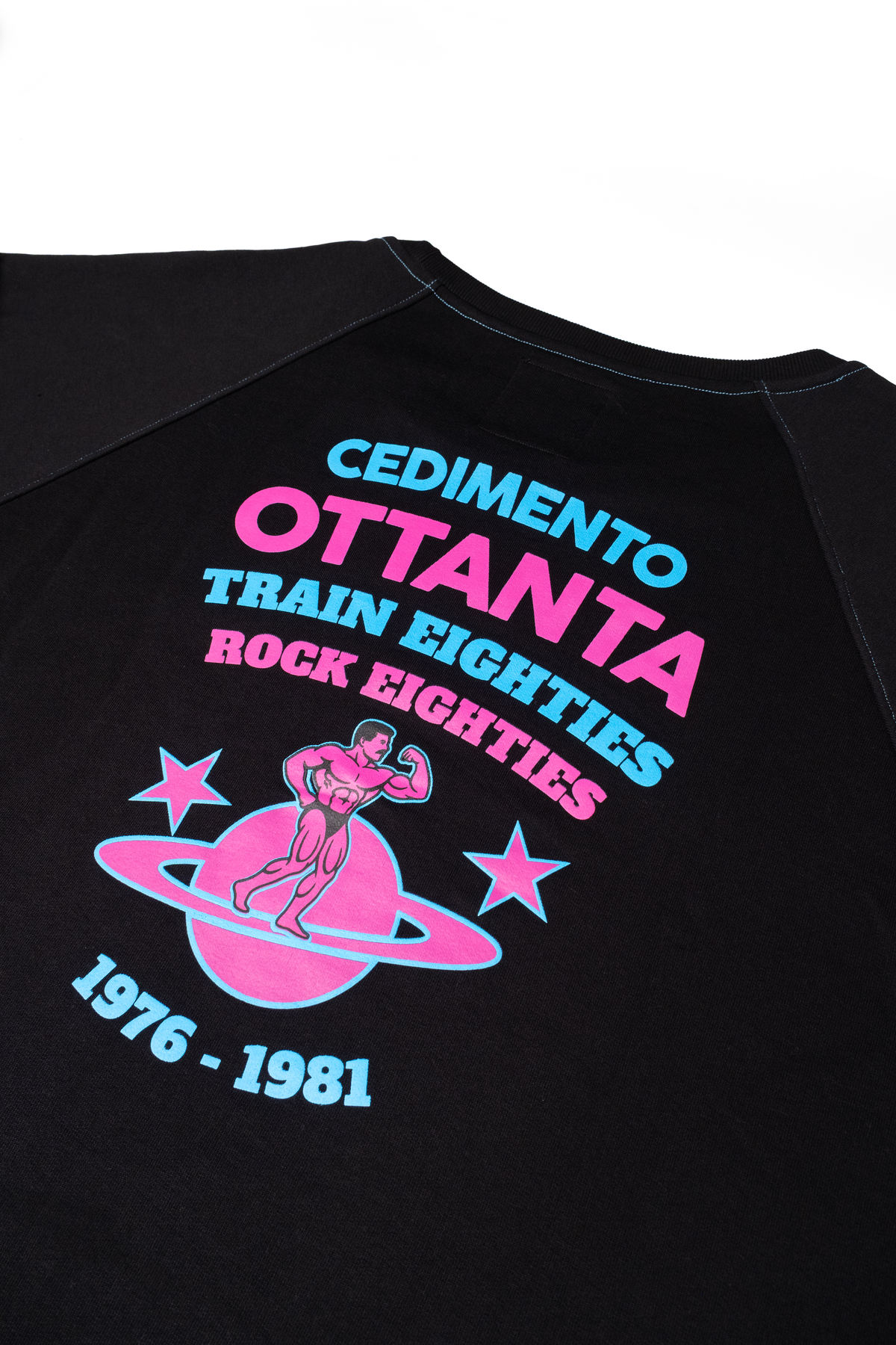 Maglietta "California 80" nera